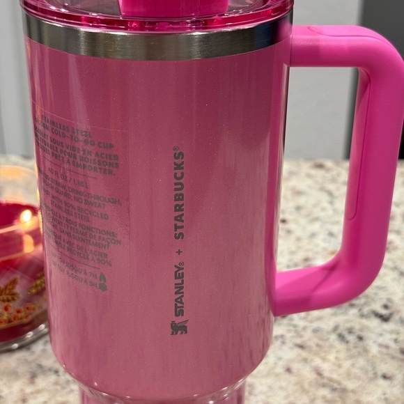 STANLEY X STARBUCKS 2024 - Winter Pink 40oz Limited Edition - Picture 5 of 8